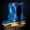 Men’s Handcrafted Leather British Motorcycle Moto Zipper Biker Engineer Boots |