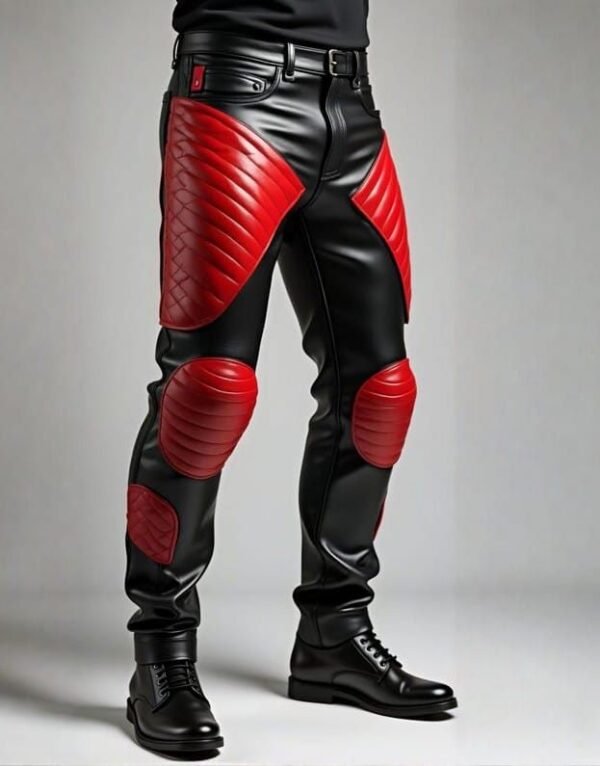 High-Quality Leather Motorcycle Trousers – Stylish & Protective Gear