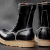 Autumn Winter High Boots British Men Vintage Genuine