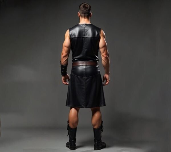 Cyberpunk Kilt & Roman Warrior Costume – Futuristic & Gladiator Style
