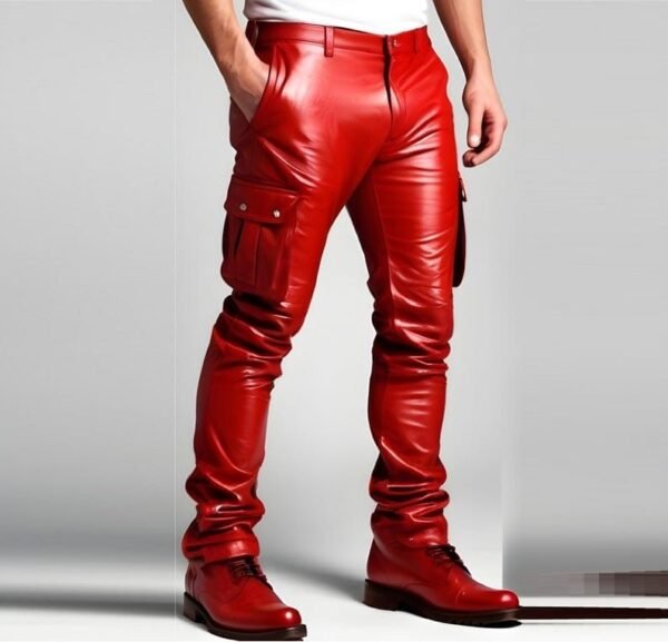 High-Quality Leather Motorcycle Trousers – Stylish & Protective Gear