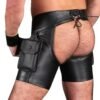 Men’s Body Harness with Jockstrap Armor Buckles Adjustable Strap Belt Club Costu