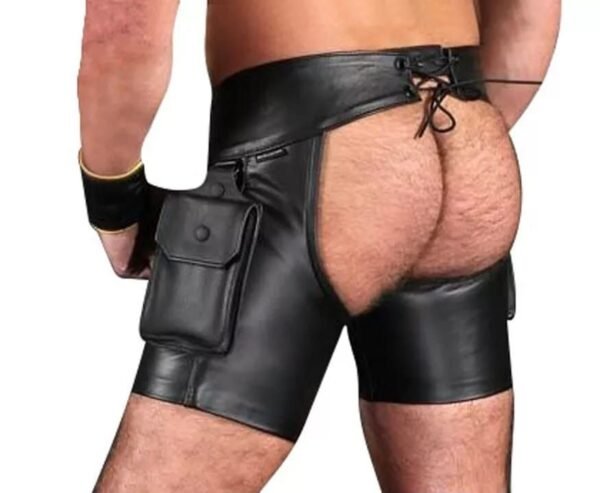 Men’s Body Harness with Jockstrap Armor Buckles Adjustable Strap Belt Club Costu