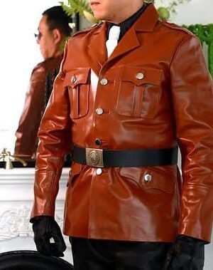 Men’s Real Leather BLUF Shirt Jacket