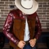 Men’s Faux Leather Biker Jacket