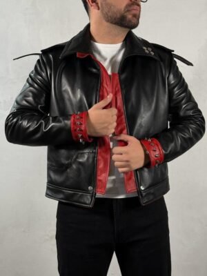 Final Fantasy VII Remake Leslie Kyle Leather Jacket – Handmade