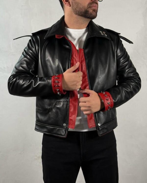Final Fantasy VII Remake Leslie Kyle Leather Jacket – Handmade