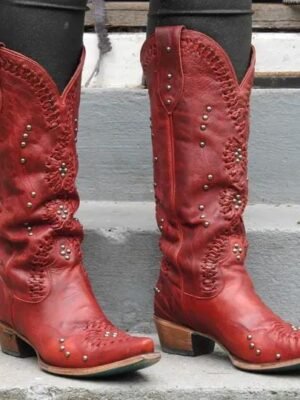 Lane Bryant Women’s Red Boots