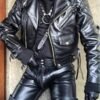 Men’s BLUF Quilted Leather Jacket