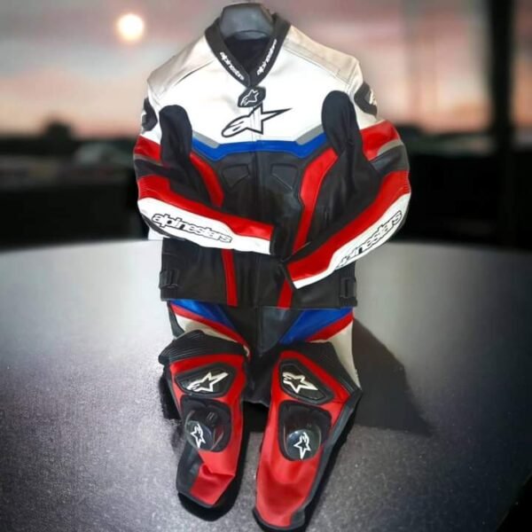 Alpinestars Celer Leather Jacket – Black/White