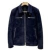 Men’s Navy Suede A2 Pilot Jacket