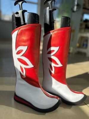 Red Long Boots for Halloween & Comic Events