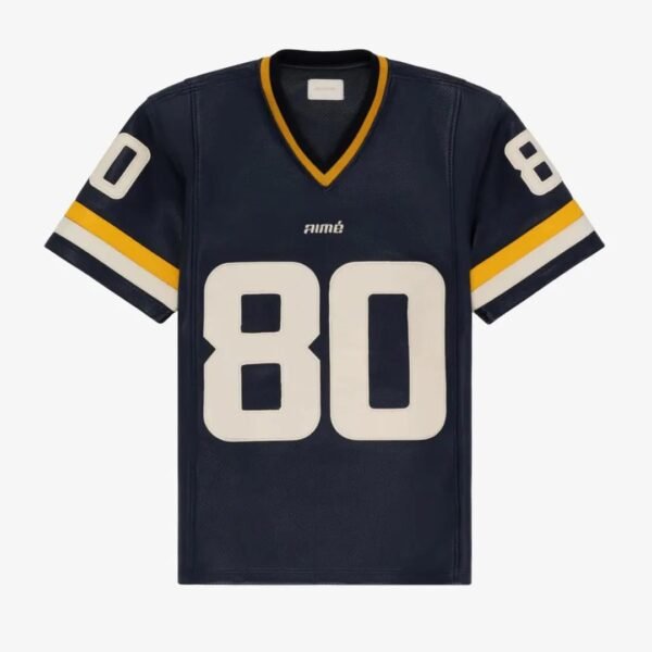 ALD Leather Jersey – Navy