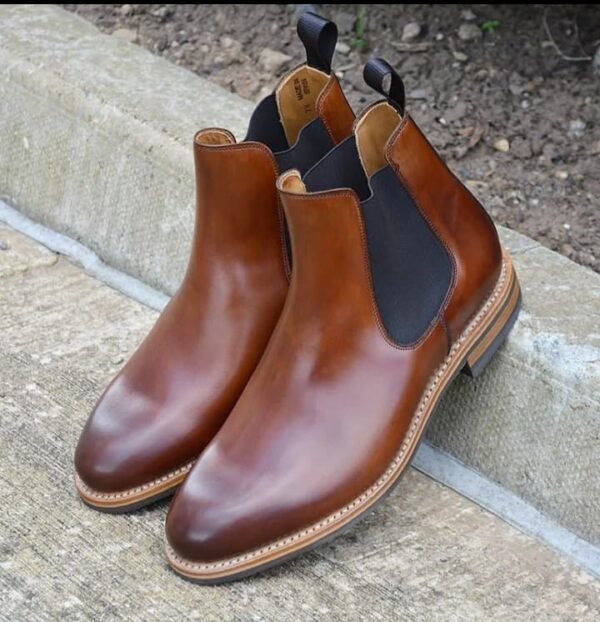 Red Leather Chelsea Boots for Men for Sale | Shop New & Used Men’s Boots